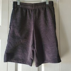 C9 By Champion Boys Black/Dark Grey Shorts w/ Blue Zipper Pocket